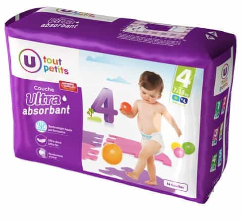 Couche System U Drylock APLF2016 Approuvé par les Familles 2017