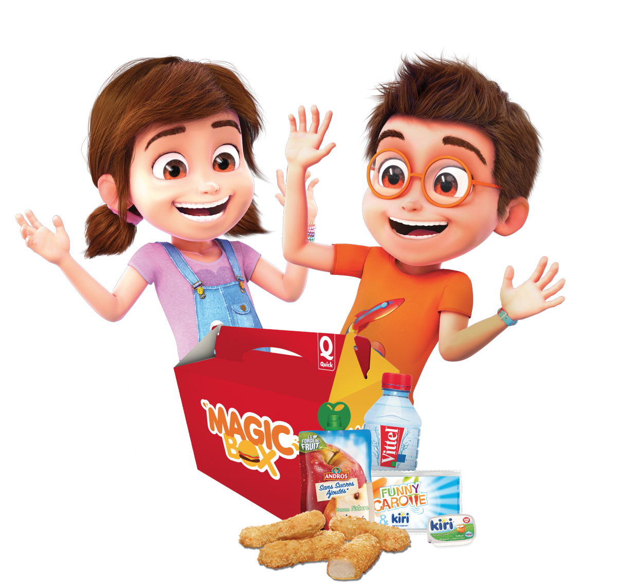 Menu Magic Box Quick - Approuvé par les Familles