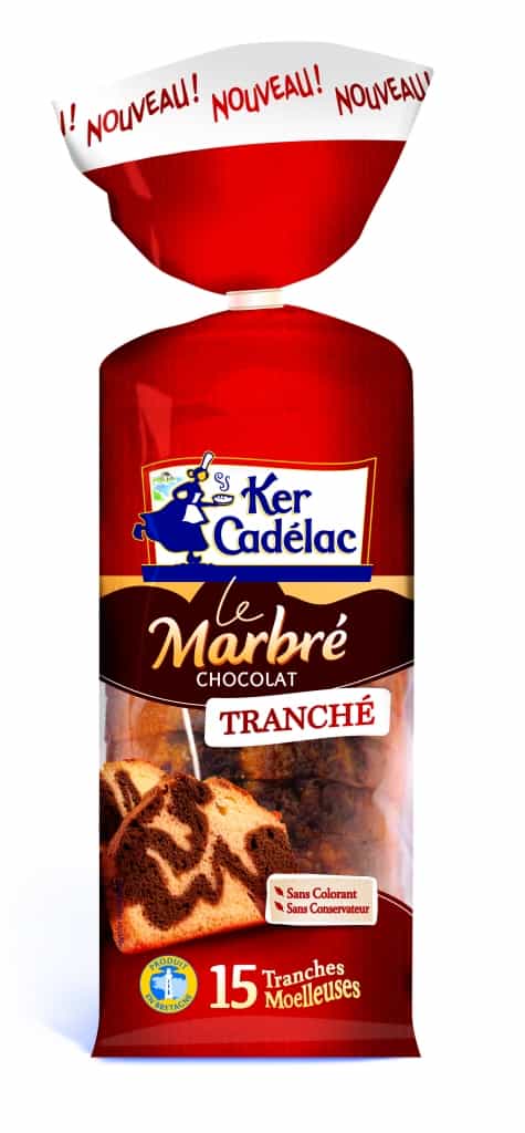 Marbré au chocolat Ker Cadelac - Approuvé par les Familles