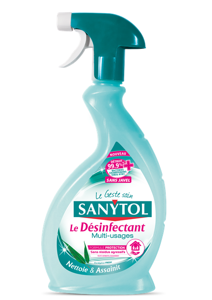 Produit desinfectant maison multi usages Sanytol 500ml