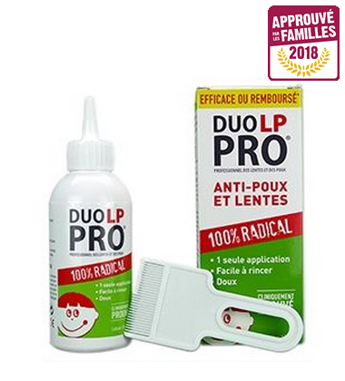 Lotion anti poux Duo LP Pro - Traitement cheveux et cuir chevelu