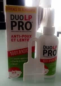 Lotion Anti-poux DUO LP PRO Laboratoires Omega Pharma - Approuvé par les  Familles
