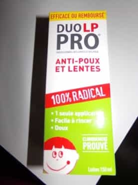 Lotion Anti-poux DUO LP PRO Laboratoires Omega Pharma - Approuvé par les  Familles