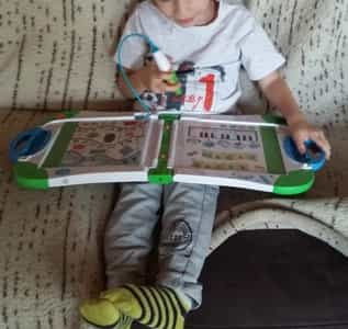 VTech - Livre musical pour enfant MagiBook : M.Crayon