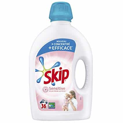 Skip Sensitive 27 Lavages. Hypoallergénique Avec Aloe Vera