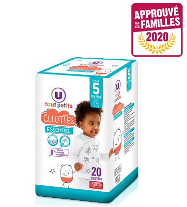 Culotte d'apprentissage Bébés et Tout Petits I EasyLearning™ (Lot de 4)