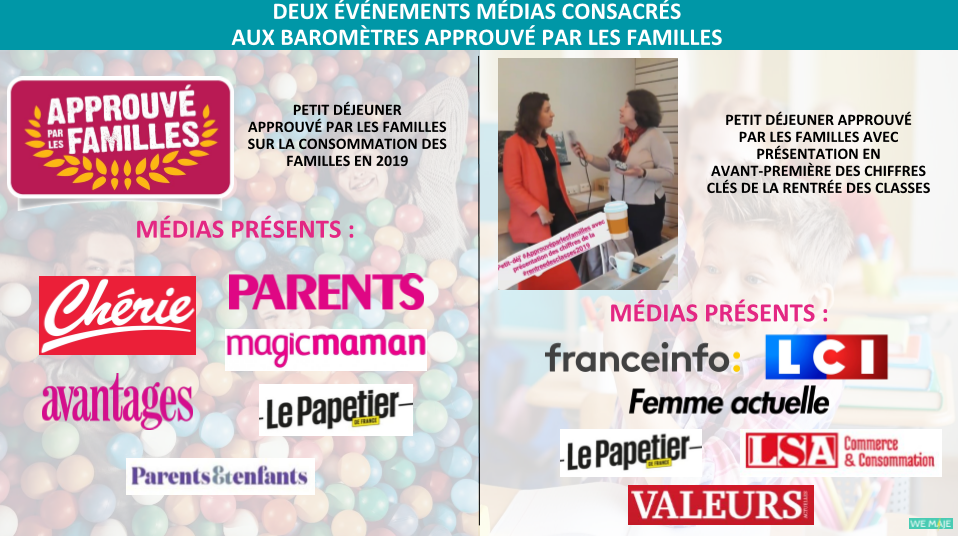 Retombées Presse Approuvé par les Familles 2019
