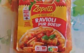 test ravioli pur boeuf Zapetti approuvé par les Familles