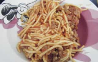Test Spaghetti bolognaise Zapetti Approuvé par les Familles