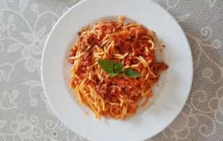 Test Spaghetti bolognaise Zapetti Approuvé par les Familles