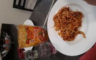 Test Spaghetti bolognaise Zapetti Approuvé par les Familles