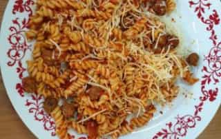 test zapetti fusilli boulettes de boeuf approuvé par les familles 2022