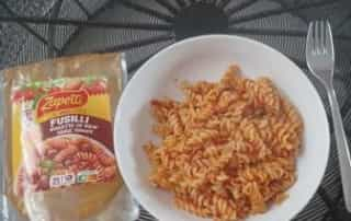 test zapetti fusilli boulettes de boeuf approuvé par les familles 2022