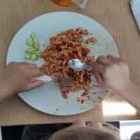 test zapetti fusilli boulettes de boeuf approuvé par les familles 2022