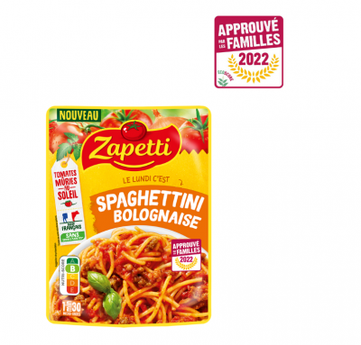 Zapetti Spaghetti Bolognaise Approuvé par les Familles 2022
