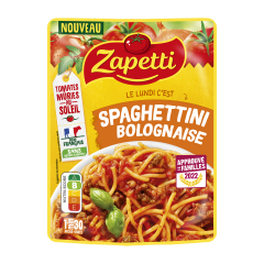 Zapetti Spaghetti Bolognaise Approuvé par les Familles 2022