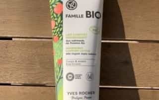 Lait confort nourrissant Yves Rocher Approuvé par les Familles 2023