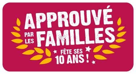 Approuvé par les Familles Logo